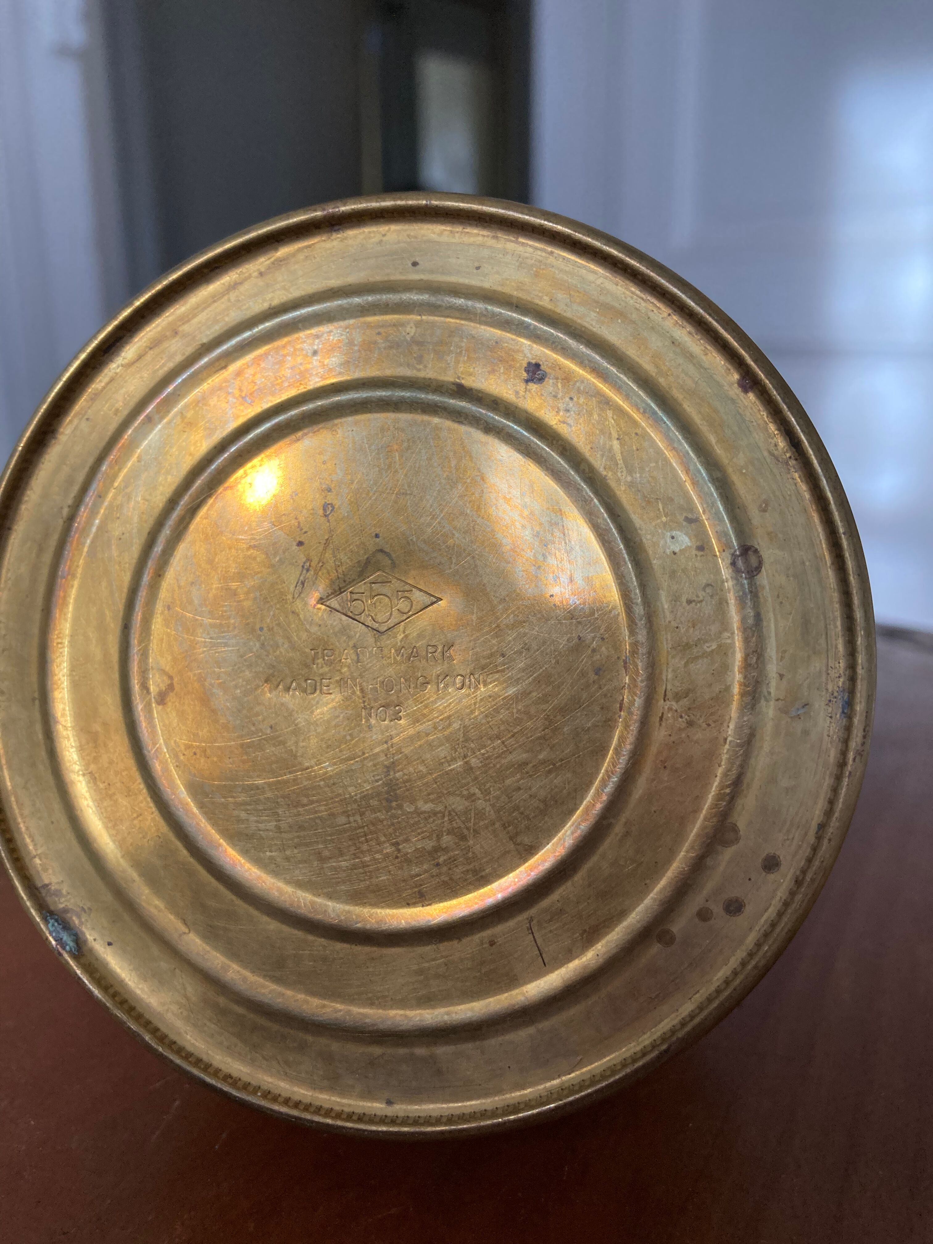 Vintage antique Hong Kong brass sprayer