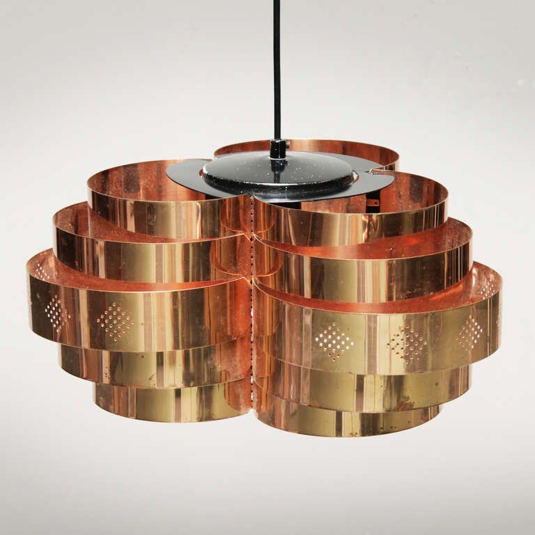 Danish suspension by Verner Schou for Coronell Elektro