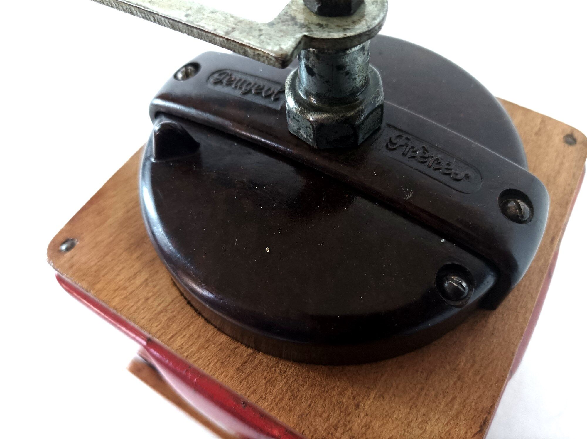 Coffee grinder Peugeot Frères vintage, vintage kitchen, retro deco vintage cuisine France