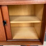 Scandinavian design teak showcase buffet