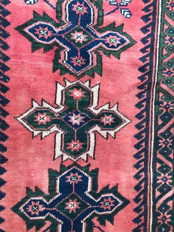 Nice Turkish vintage Konya carpet handmade 115 X 200 CM