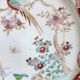 Japanese plate circa 1900 birds and insects