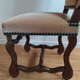 Chaise velours