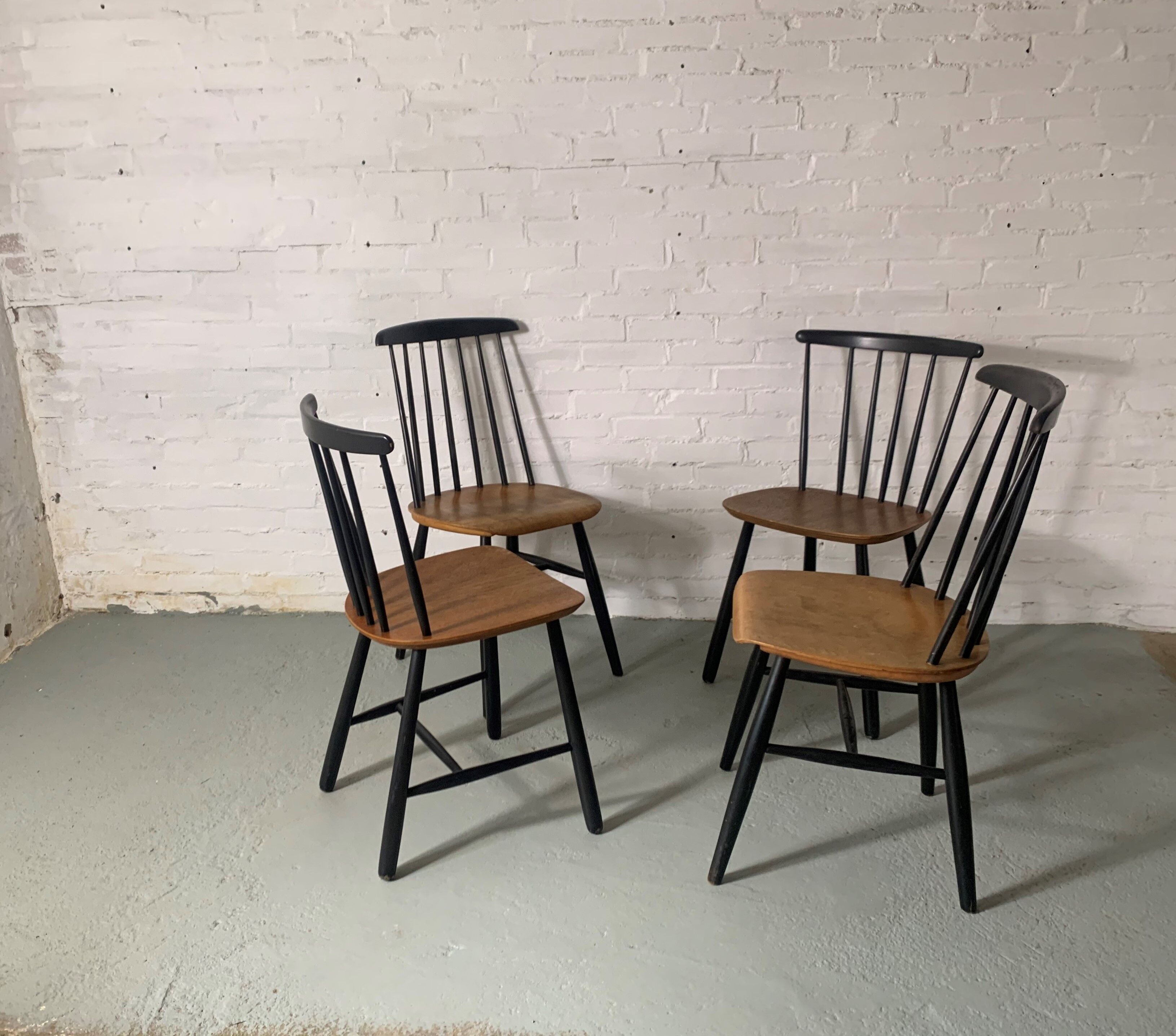 Lot de 4 chaises