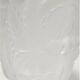 Vase pressed glass molded matte Josef Inwald decoration cherries