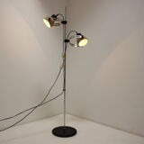 Mid-century adjustable floor lamp, 1970's.