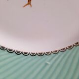 Flat earthenware plates