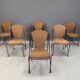 Lot de 6 chaises Abanica en osier par Oscar Tusquets pour Aleph, années 1990