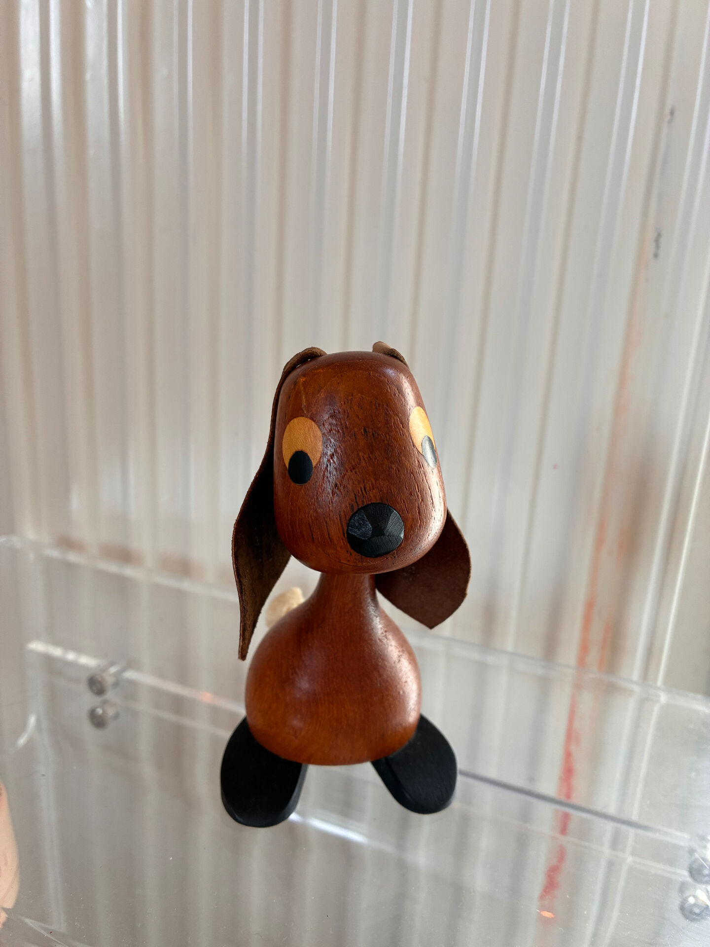 Teak Wood Dog Vintage Denmark – Sveistrup Design Mid-Century 1960