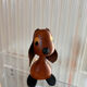 Teak Wood Dog Vintage Denmark – Sveistrup Design Mid-Century 1960