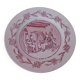 Talking plate with theme series the wedding in the countryside