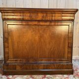 Walnut shop counter from the Louis Philippe period.