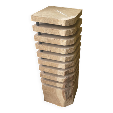 Lampe en bois