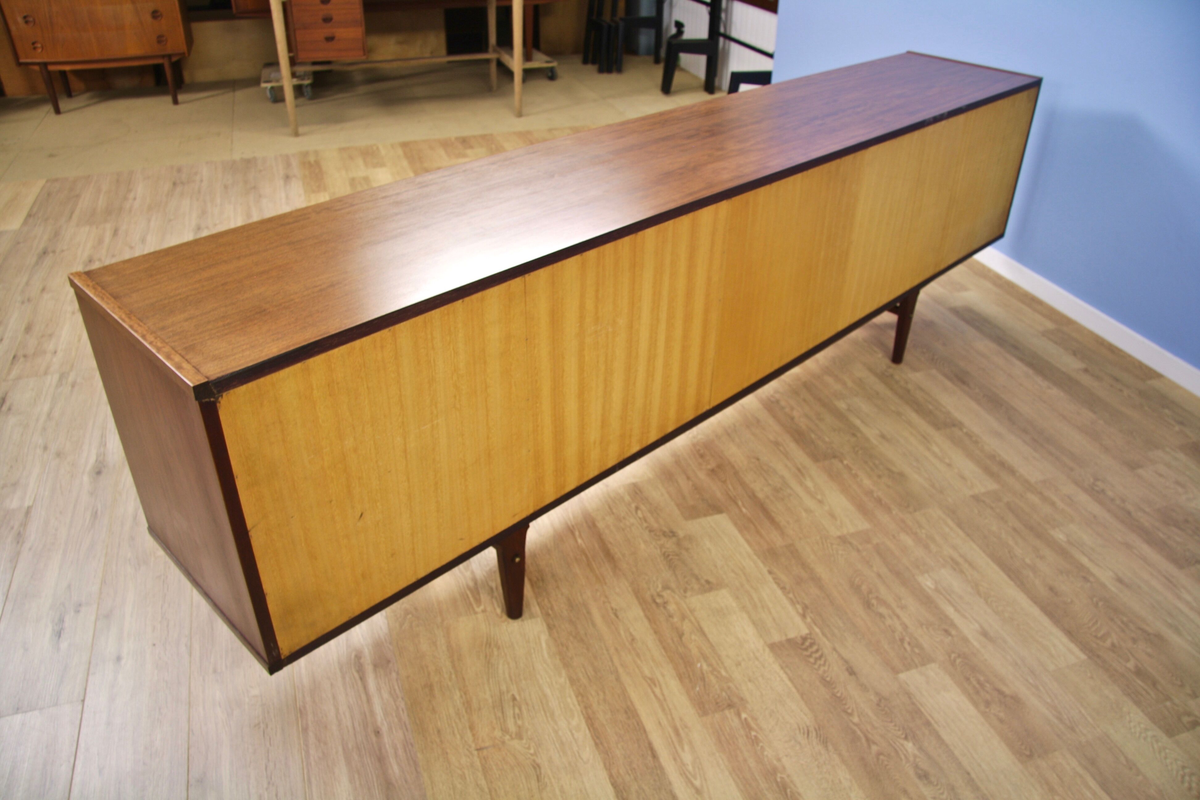 Enfilade XL hollandais en palissandre par William Watting pour Fristho, années 1960