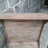 Rustic wall shelf