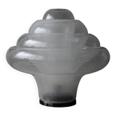 Vintage Lotus Table Lamp by Carlo Nason for Mazzega, Blown Murano Glass, Rare