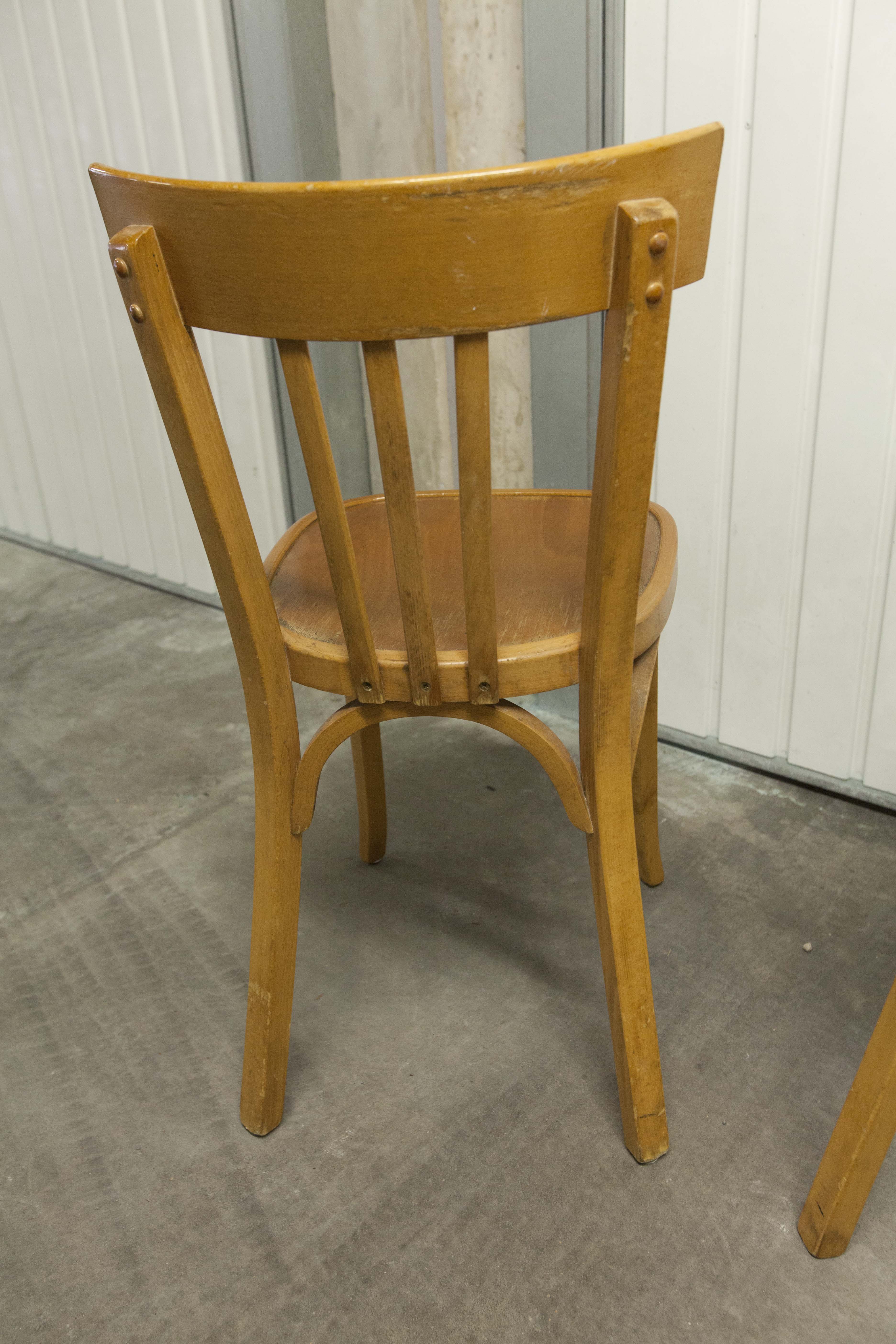 Set of 4 chairs baumann 1981