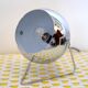 Chrome eyeball lamp