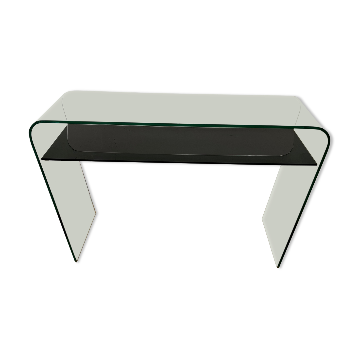 Tempered glass console