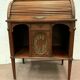 20th century walnut cylinder lady's desk