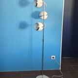 1970s eyeball floor lamp in the style of Gino Sarfatti