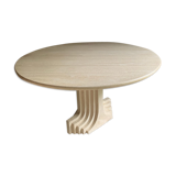 Table Carlo Scarpa in travertine