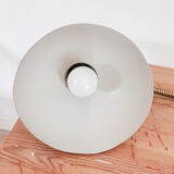 Red screw-on desk lamp