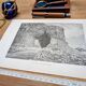 Printed in 1898, Fingal's Cave, Scotland.