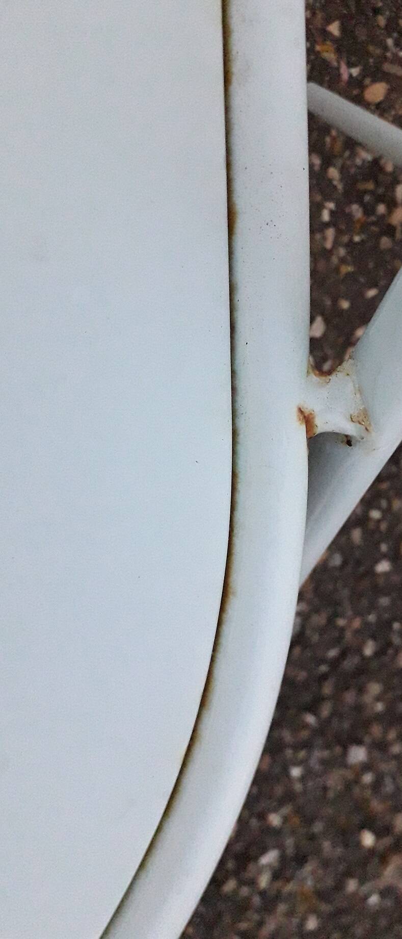 2 Chaises métal