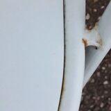 2 metal chairs