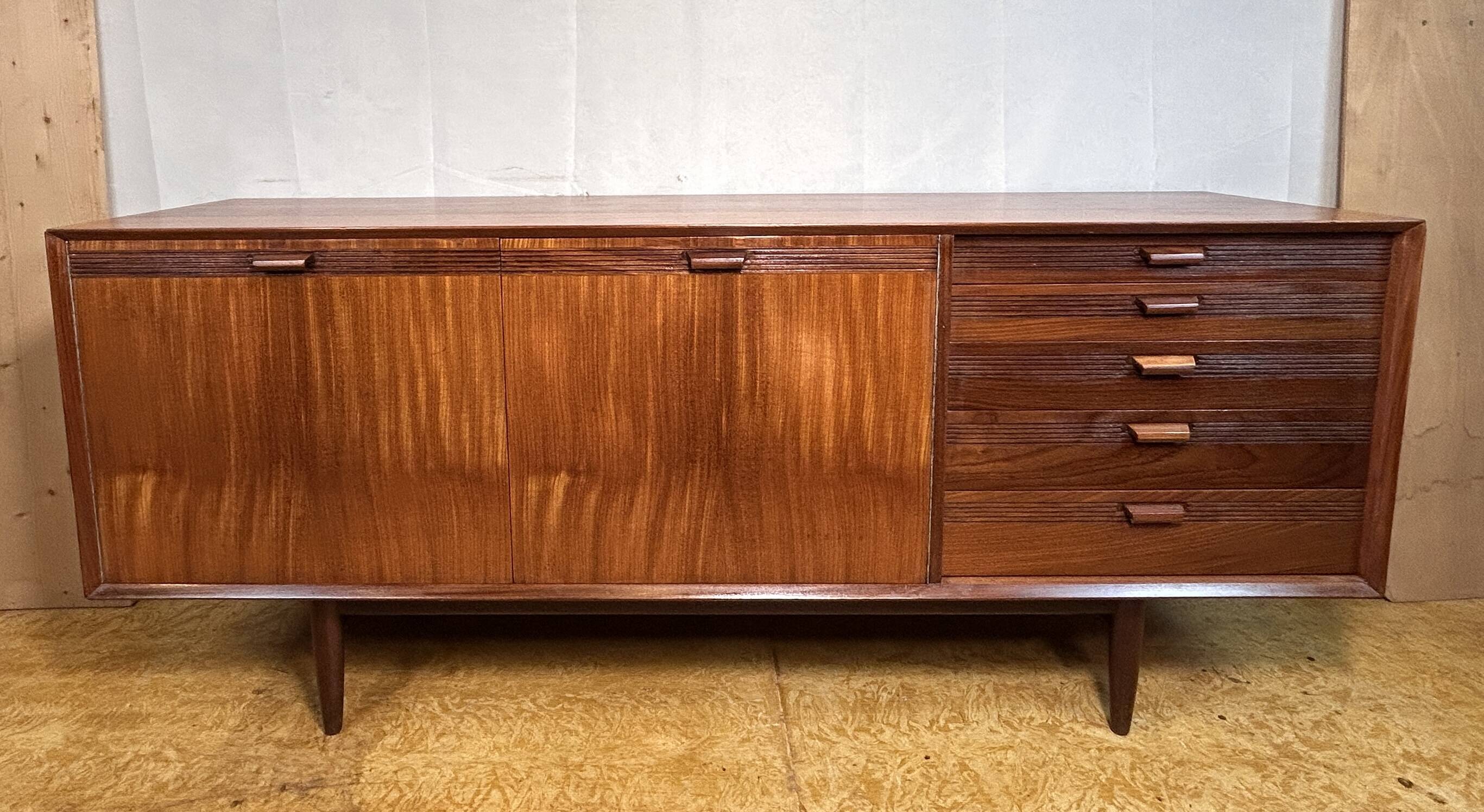 Mid-Century Retro Vintage Teak Sideboard by White & Newton 1960 Designer