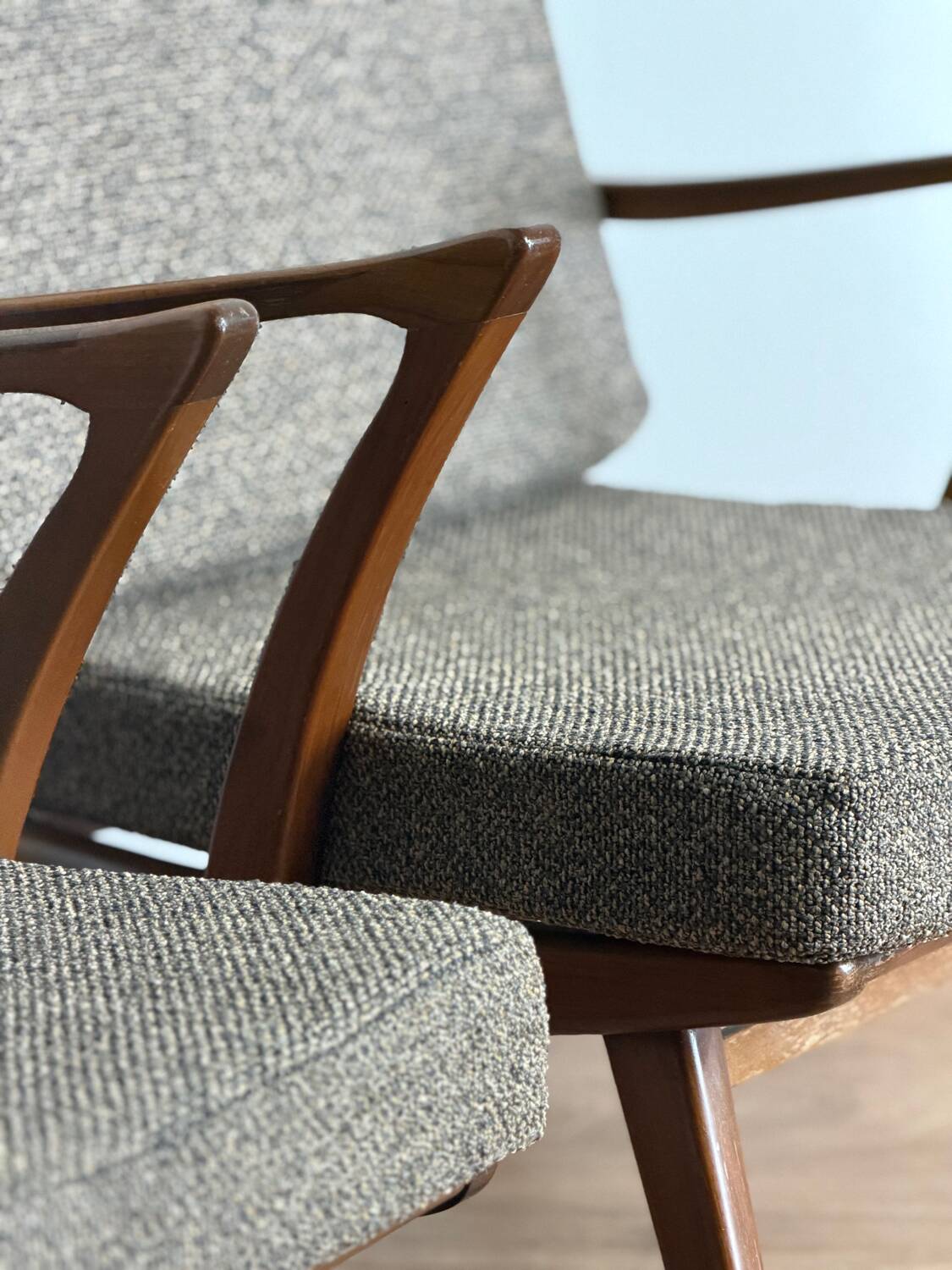 Pair of vintage Scandinavian armchairs – 1960s