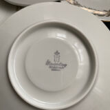 Set of porcelain Wiuterling sub-cups