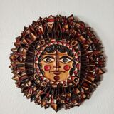 Ceramic sun by Roland Zobel Les Cyclades Anduze