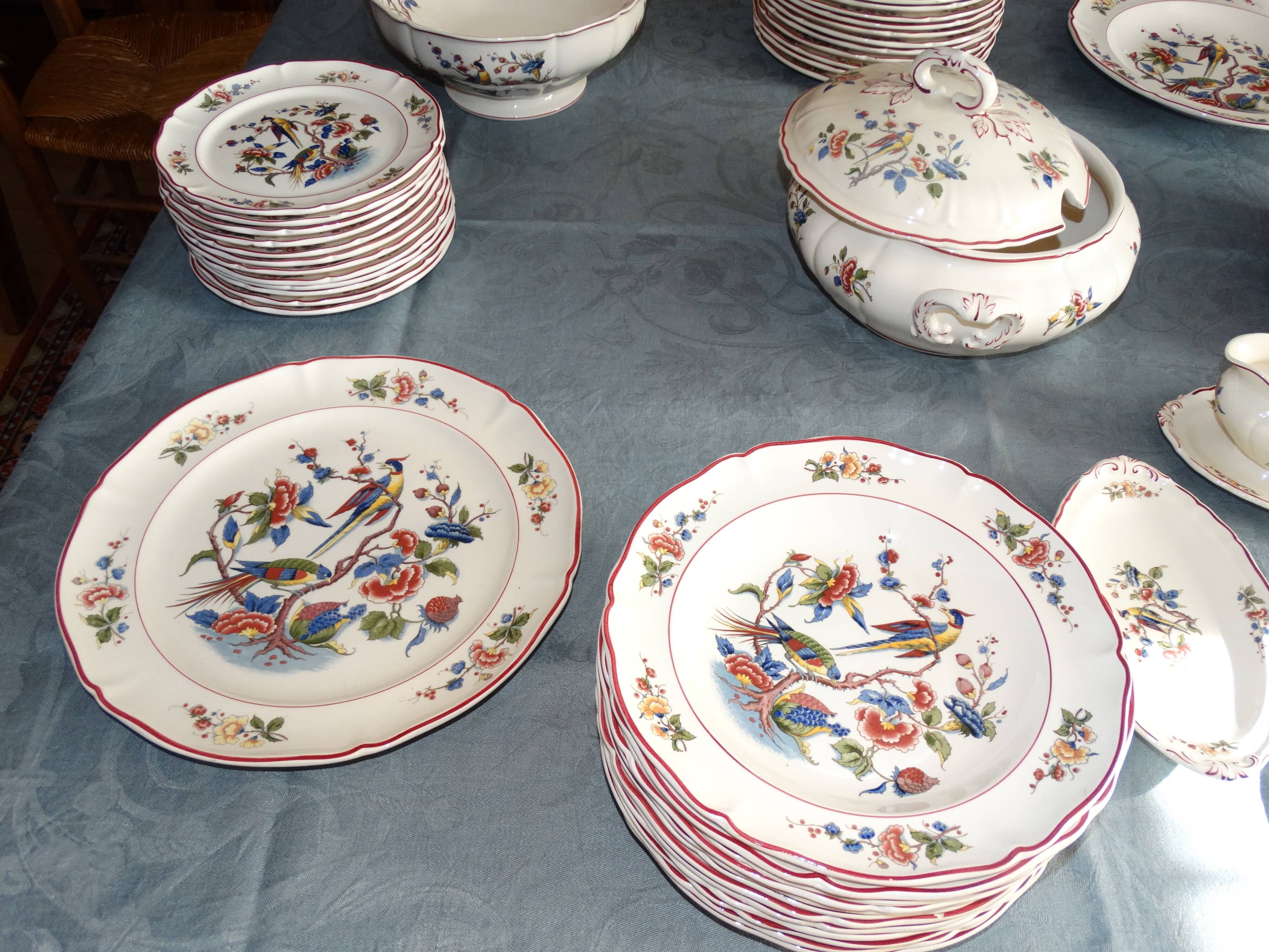 Villeroy & boch tableware, 1950s, phoenix model.