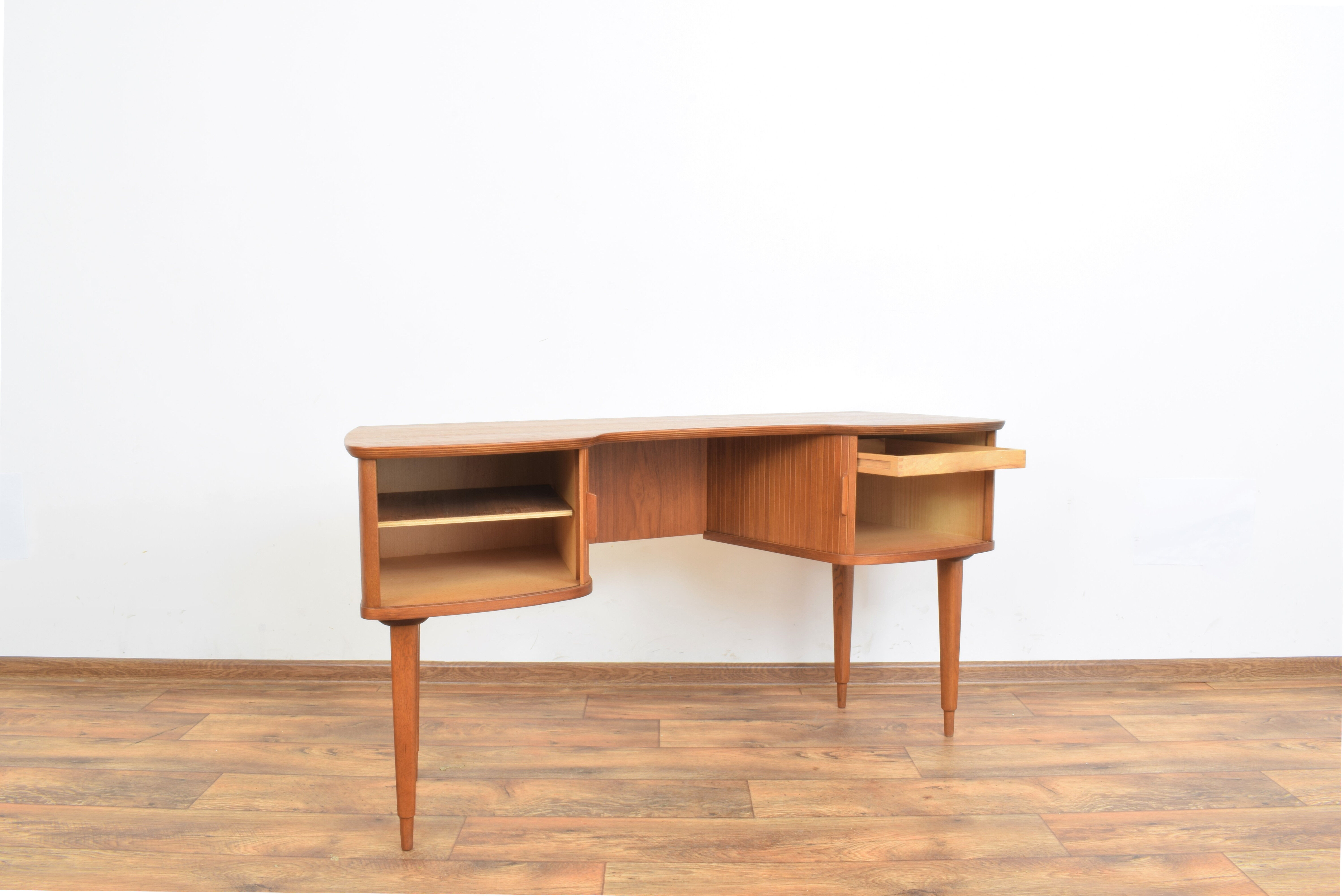 Mid-Century Norwegian Teak Desk, 1960s.