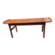 Scandinavian teak coffee table