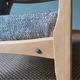 Grey Boomerang armchairs