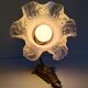 Art Nouveau wall light in bronze and glass - early 20th century