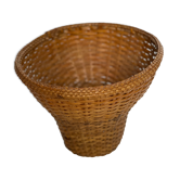 Cache pot rotin