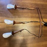 Scandinavian teak pendant light