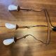 Scandinavian teak pendant light