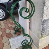 Marble ironwork console