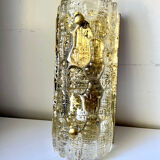 Glass & Brass wall sconces design by Carl Fagerlund for Orrefors /Lyfa