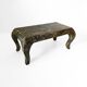 Maitland smith tessellated marble coffee table 1980s vintage usa rare emperador 1970s