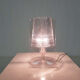 Transparant plexi glass table lamp by Ferruccio Laviani for Kartell