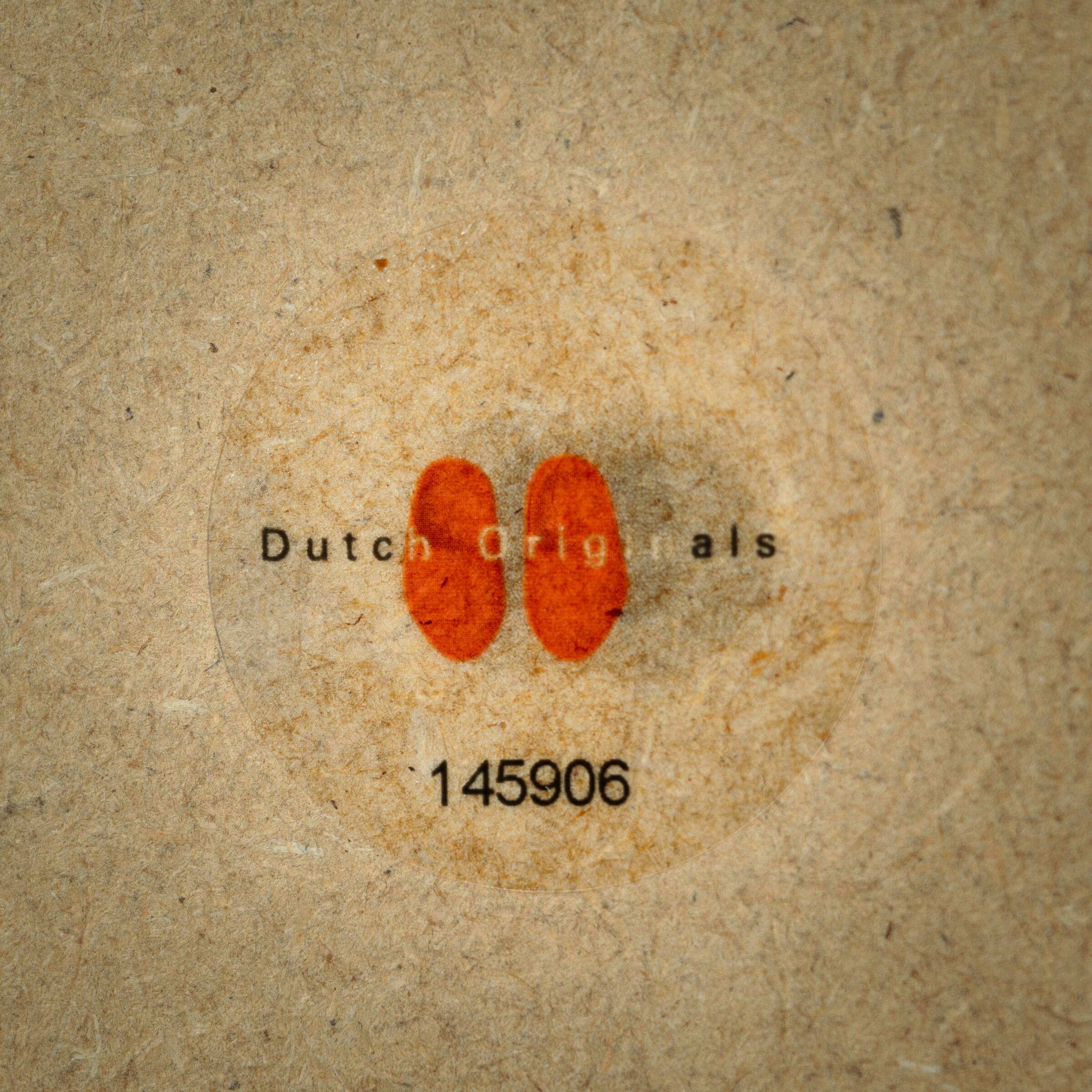 Dutch design Rob Eckhardt chaise longue white leather tubular steel, 1980s