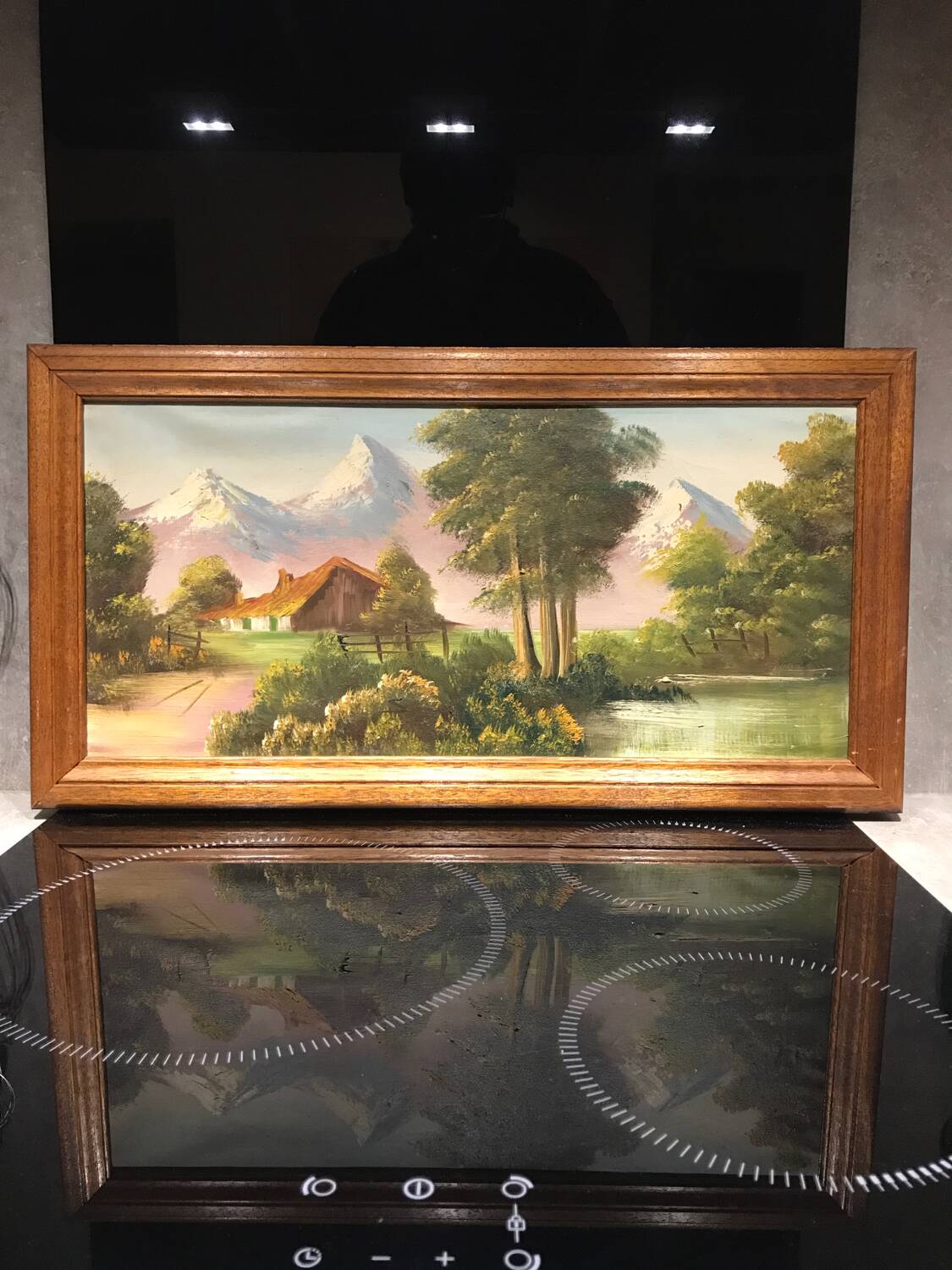 Expressionist oil on canvas, 20th century