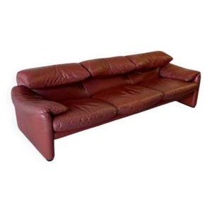 Canapé 3 places Cassina - rouge