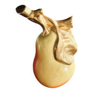 bouteille Barbotine décorative